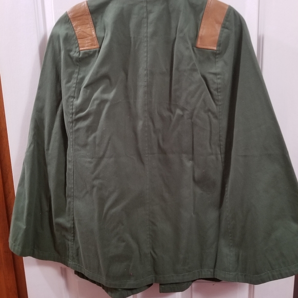 Iman Cape Olive and Tan NWT - Picture 3 of 4